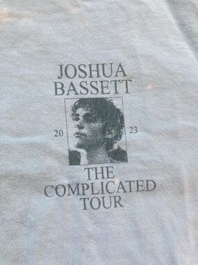 Joshua Bassett The Complicated Tour 2023 Comfort Colors